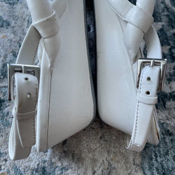 Prada Leather Thong Wedge Sandal - Picture 7 of 11